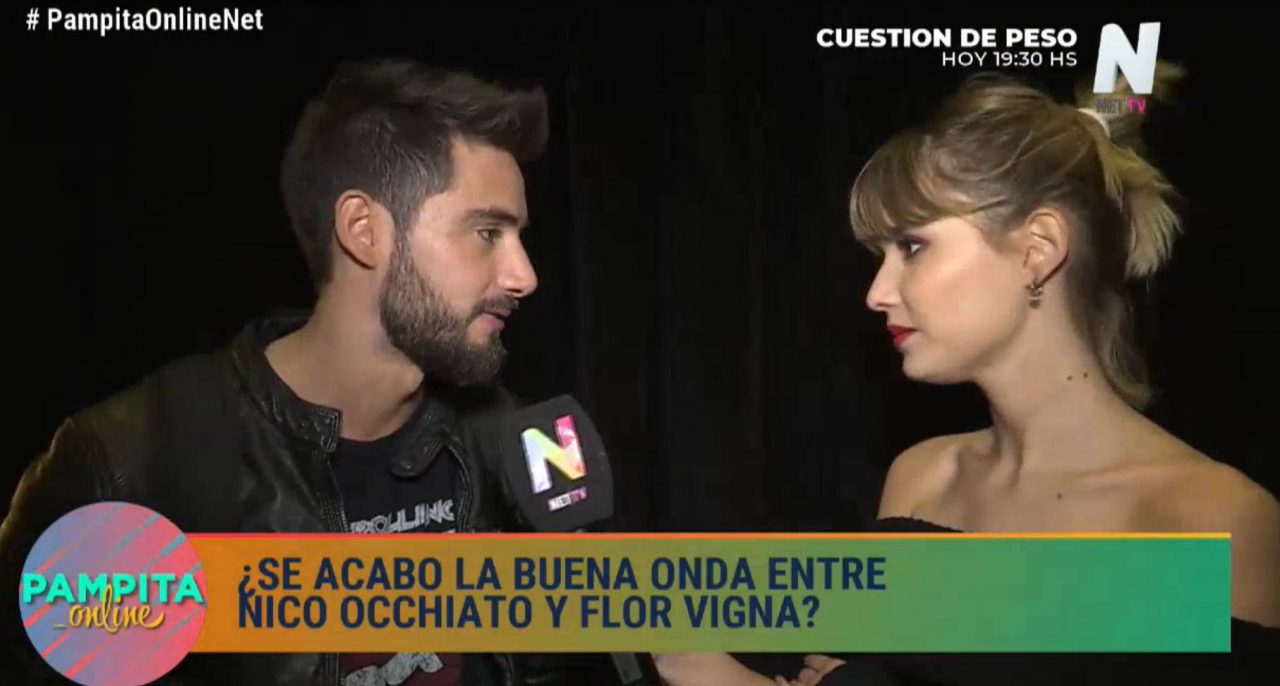 Nico Occhiato habló de Flor Vigna y su relación con Mati Napp