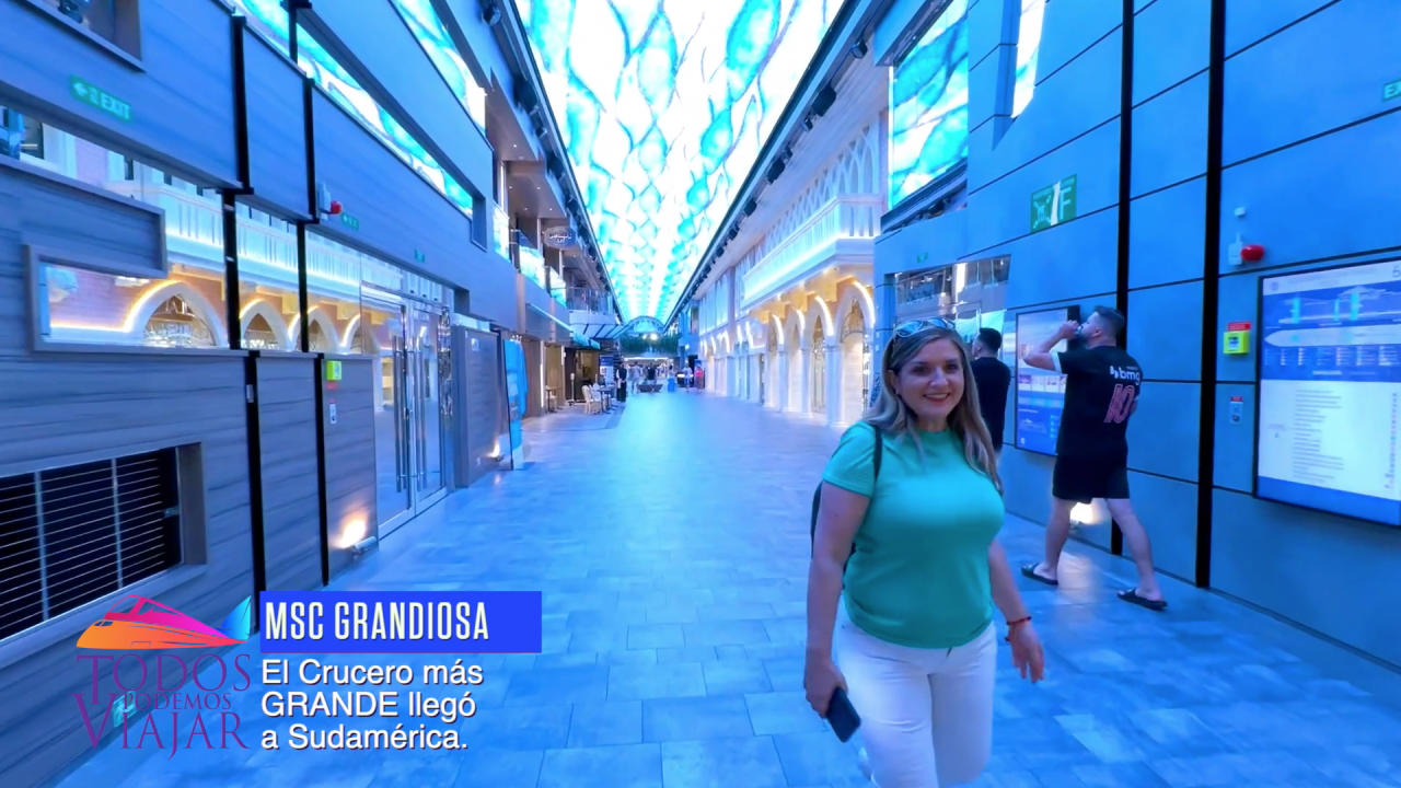 Msc Grandiosa El Crucero M S Grande Que Lleg A Sudam Rica