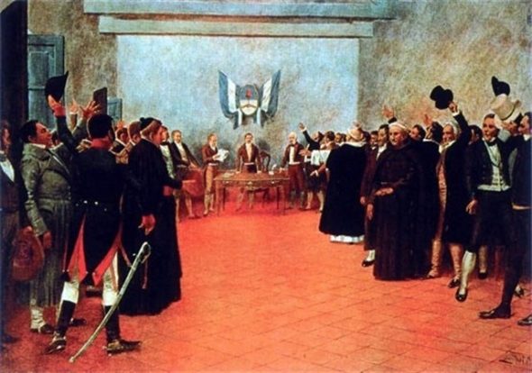 Firma del Acta de la Independencia