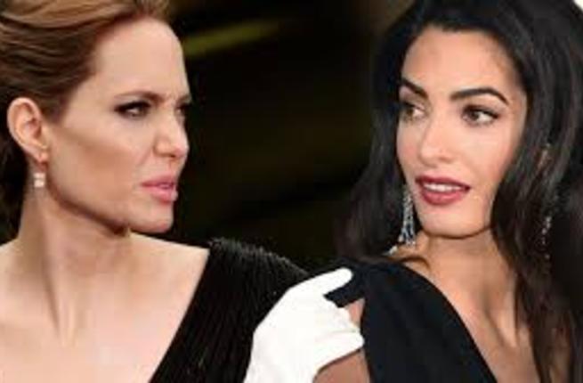 Angelina Jolie y Amal Clooney