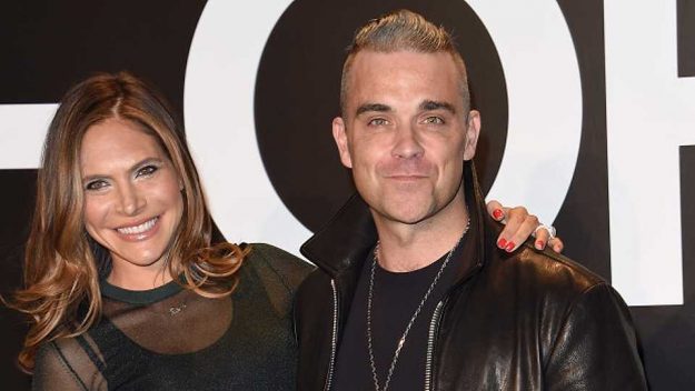 Robbie Williams y Ayda Field