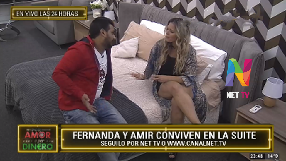 Amir se confiesa con Fernanda