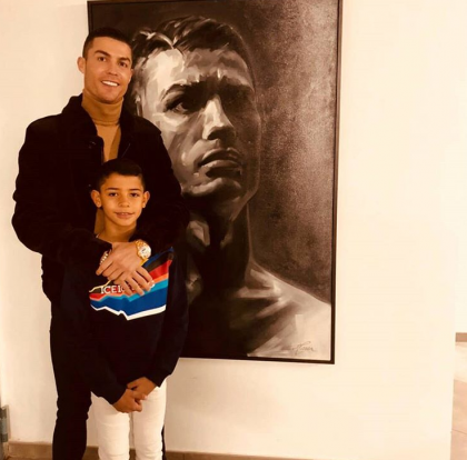 Cristiano Ronaldo Jr., un pequeño 'clon' de su padre: estas imágenes lo  demuestran