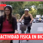 Actividad física en bicicleta
