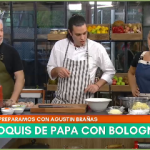 Ñoquis de papa con bolognesa