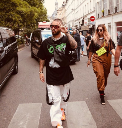 Maluma with J Balvin in Paris Fashion Week 2019 @maluma @jbalvin - - - # maluma #malumababy #malumafamily #malumaniatica #malumaworld…