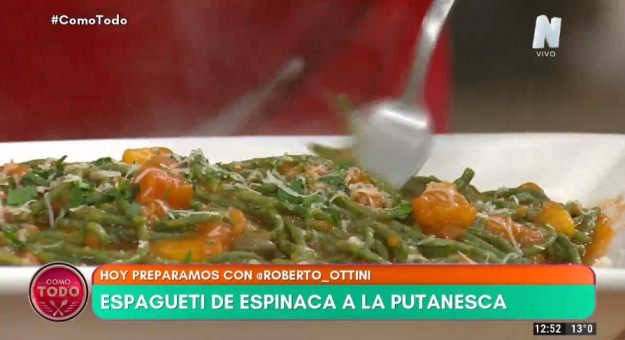 receta espagueti como todo