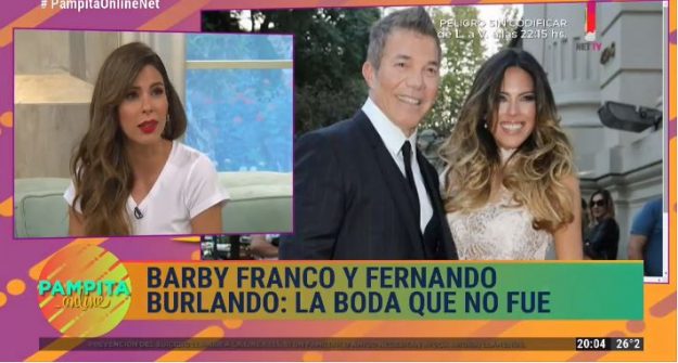 Barby Franco y Fernando Burlando