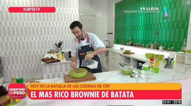 Brownie de batata