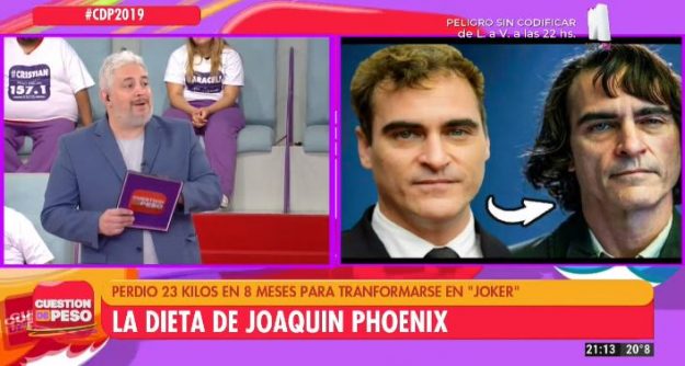 Dieta Joaquin Phoenix