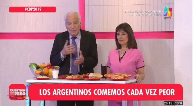 Alberto Cormillot y Cecilia Garau hablan de la Malnutrición en los argentinos