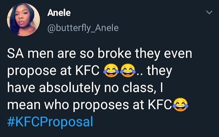 periodista casamiento KFC