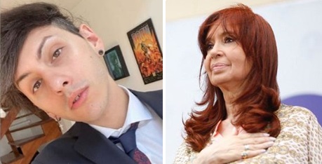 Estanislao Fernández y Cristina Kirchner