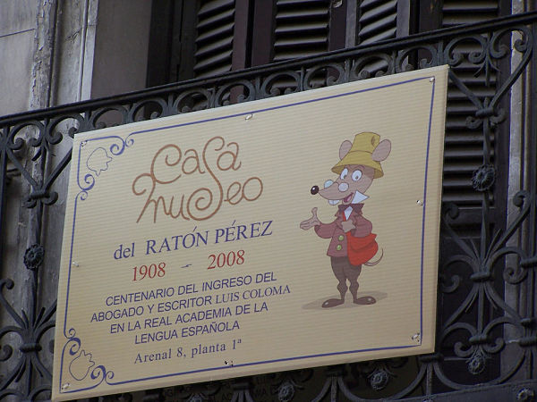 Casa museo del Ratoncito Pérez en Madrid