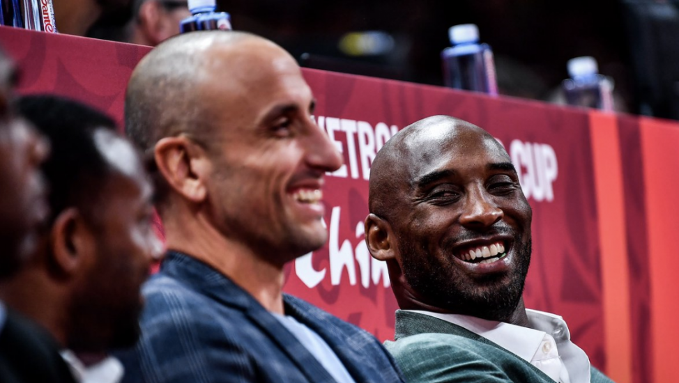 Kobe Bryant y Manu Ginobili en Mundial China 2019