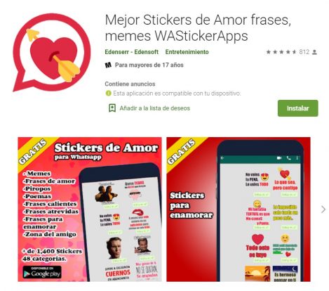 Descarga los mejores stickers de San Valentín para Whatsapp