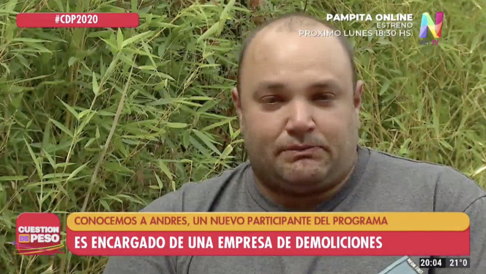 Andrés Cuestión de Peso