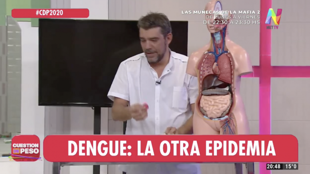 Dr. Adrián Cormillot habla sobre el dengue