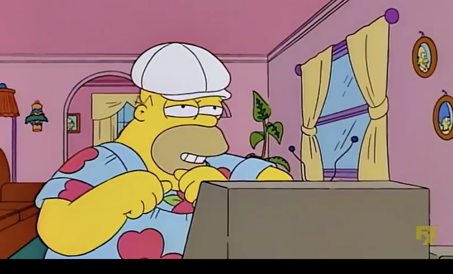 Este tiktoker es furor por imitar a Homero Simpson y recrear escenas de la  serie