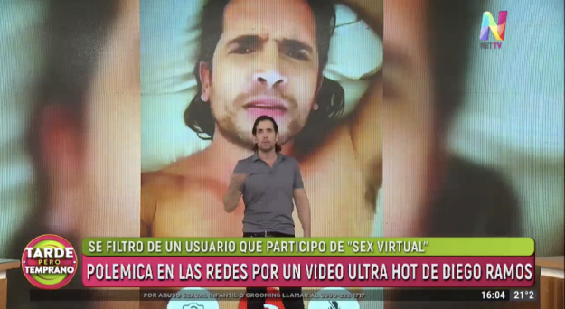 Diego Ramos sobre su video hot