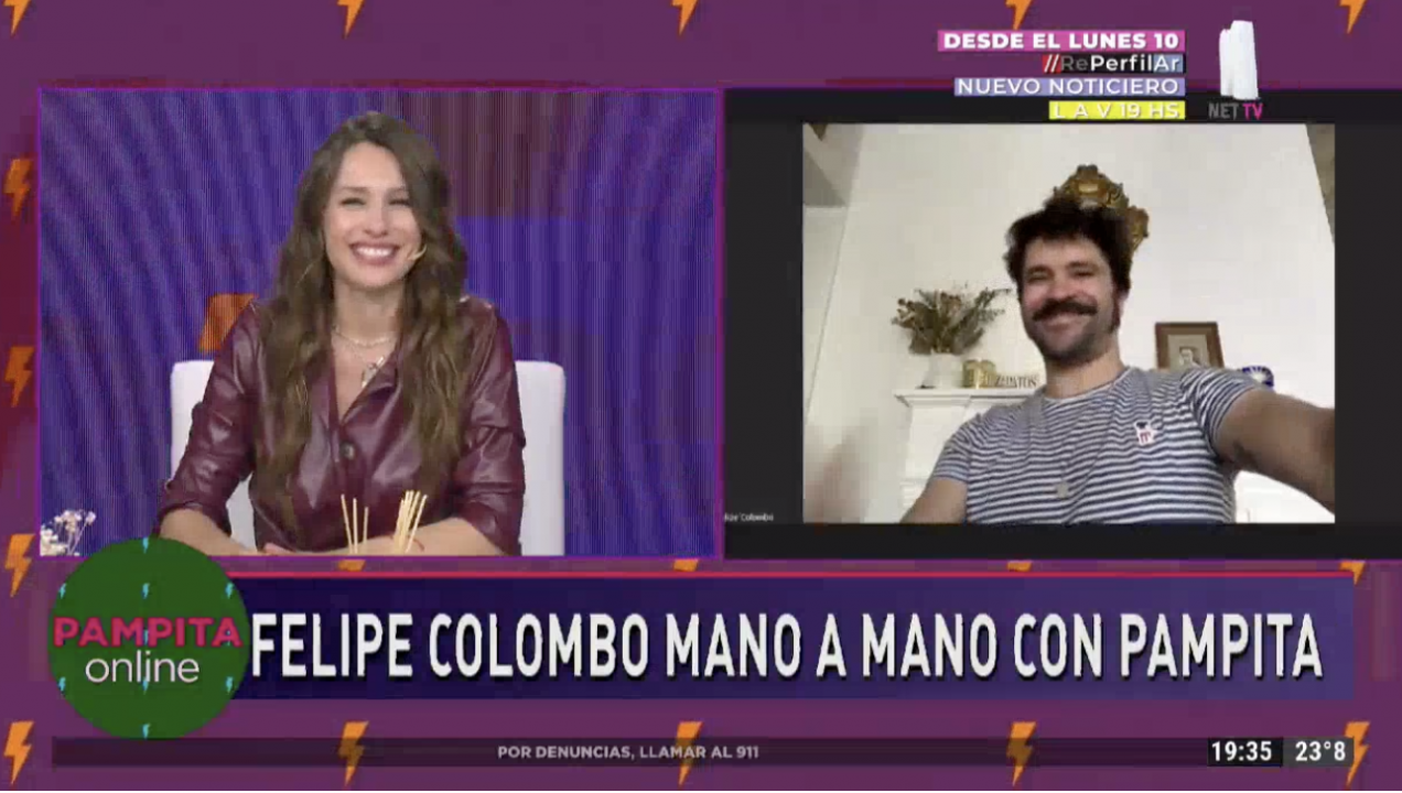 Mirá La Reacción De Pampita Cuando Felipe Colombo La Invitó A “sex Virtual”