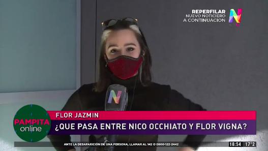 Flor Jazmín Peña en Pampita Online
