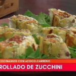 arrollado zucchini