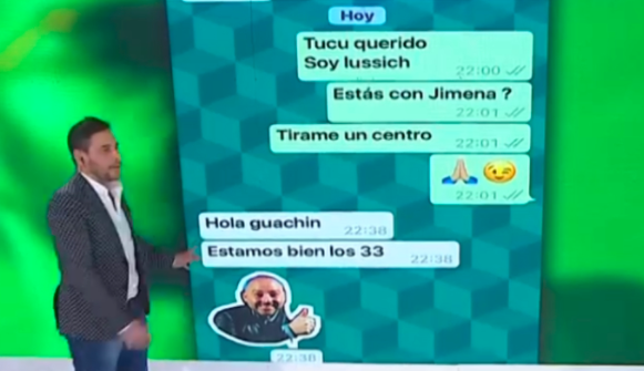 Qué dijo el Tucu López sobre el supuesto romance con Jimena Barón