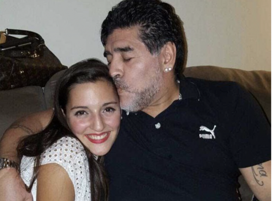 Diego Maradona y Jana