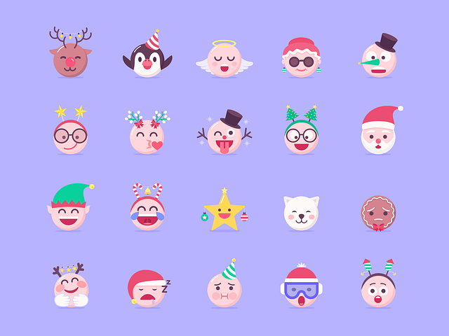 Emojis Navidad