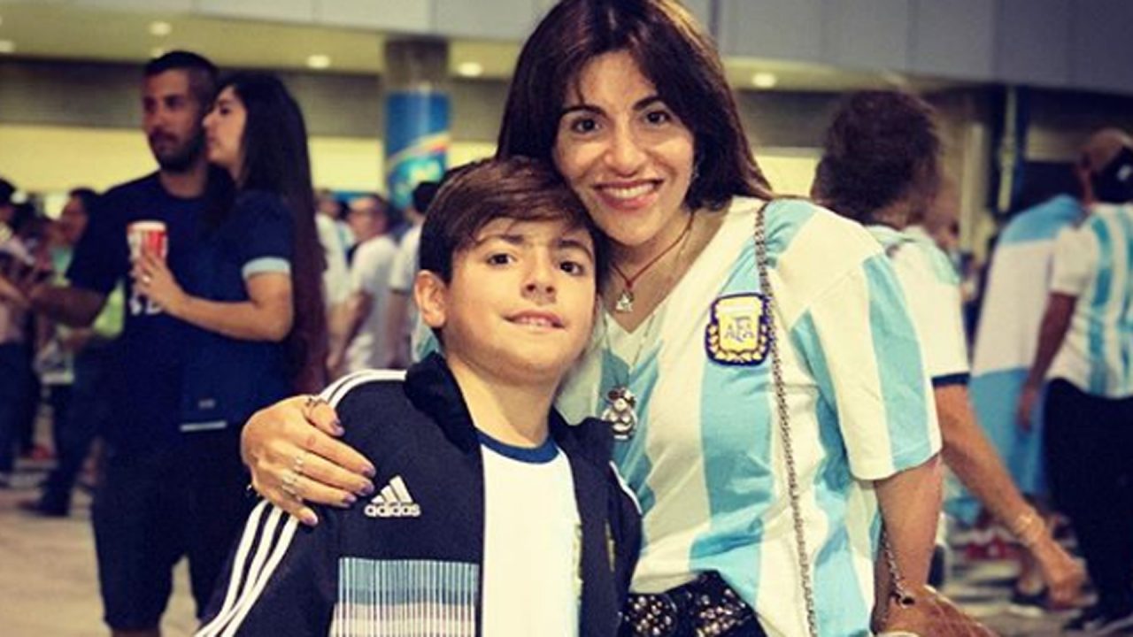 El mensaje de Gianinna Maradona por la salud de su hijo Benjamín