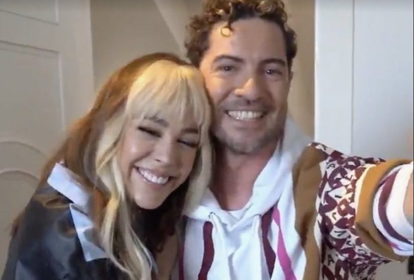 Danna Paola y David Bisbal