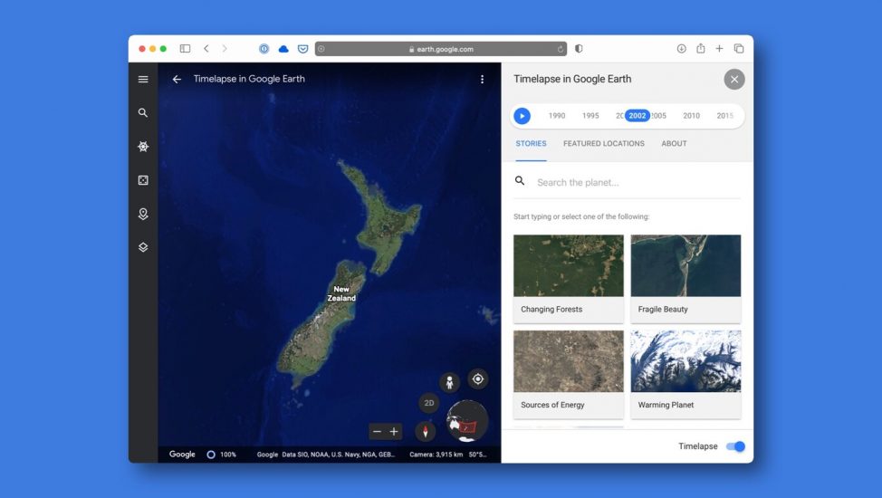 Google Earth muestra cómo cambió el en 37 años