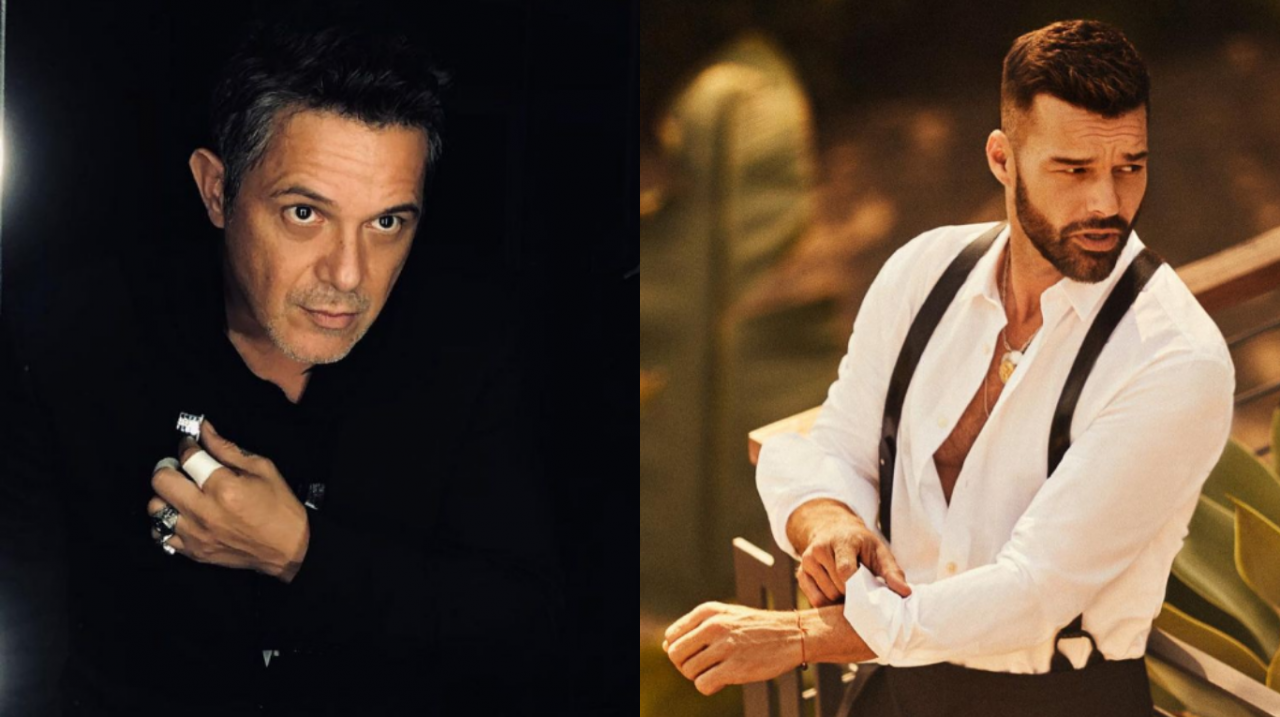 Ricky Martin y Alejandro Sanz emocionaron con esta postal retro