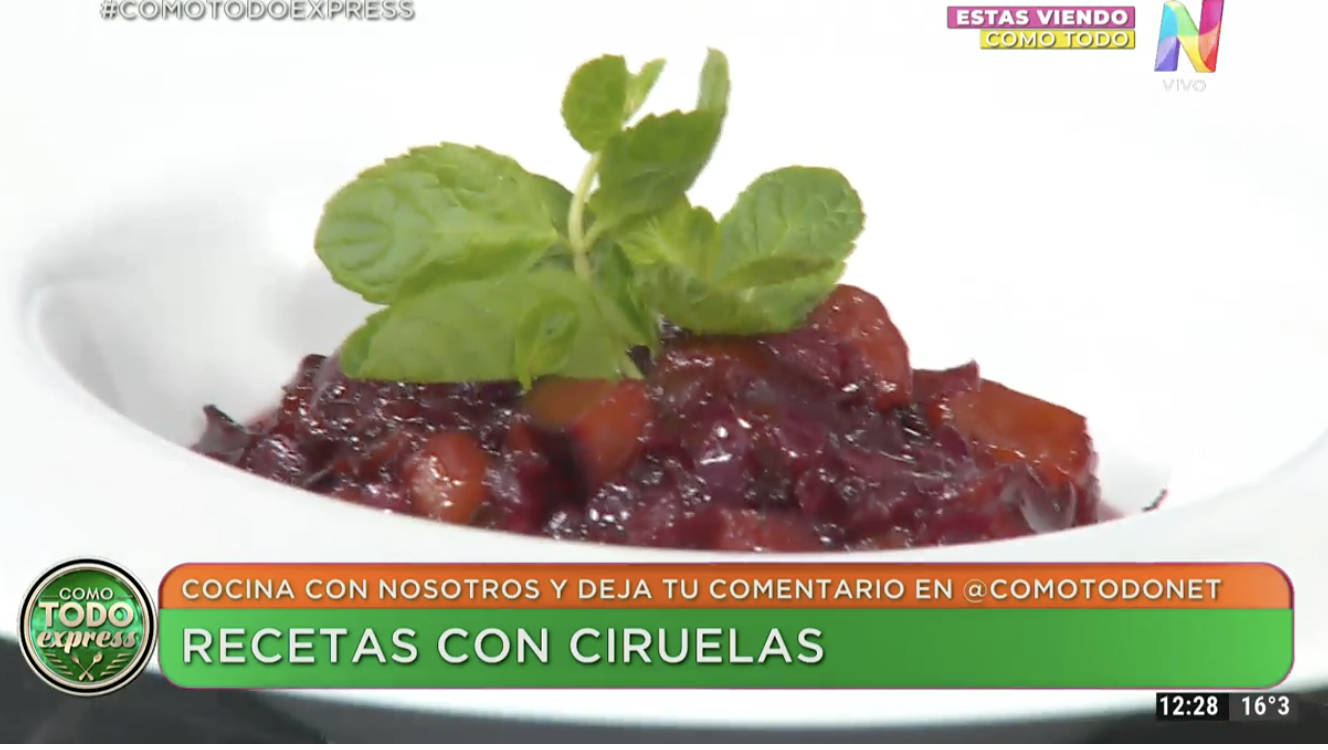 Chutney de ciruelas