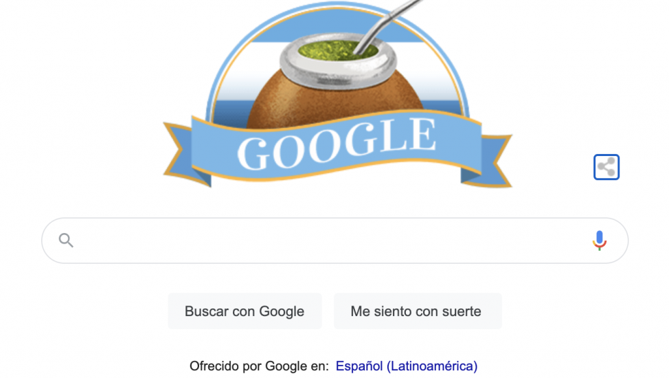 Doodle de Google Día de la Independencia