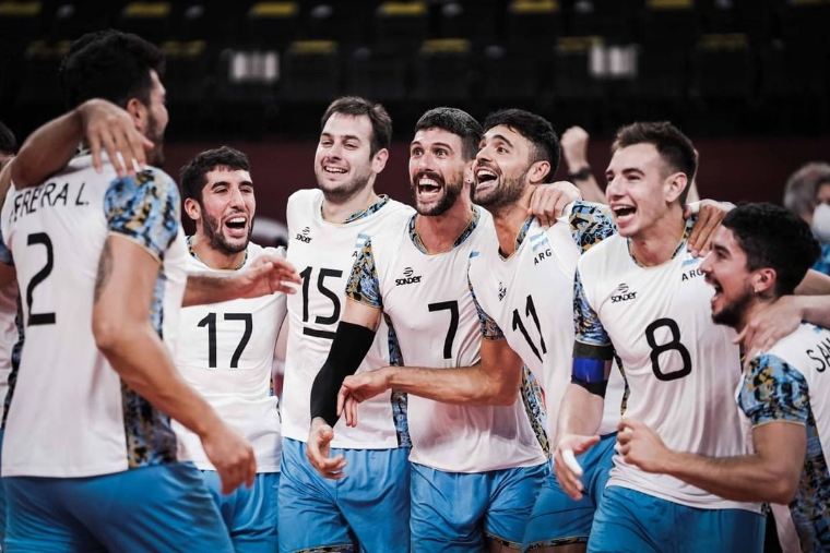 La Selección Argentina de vóley venció a Italia y pasó a semifinales