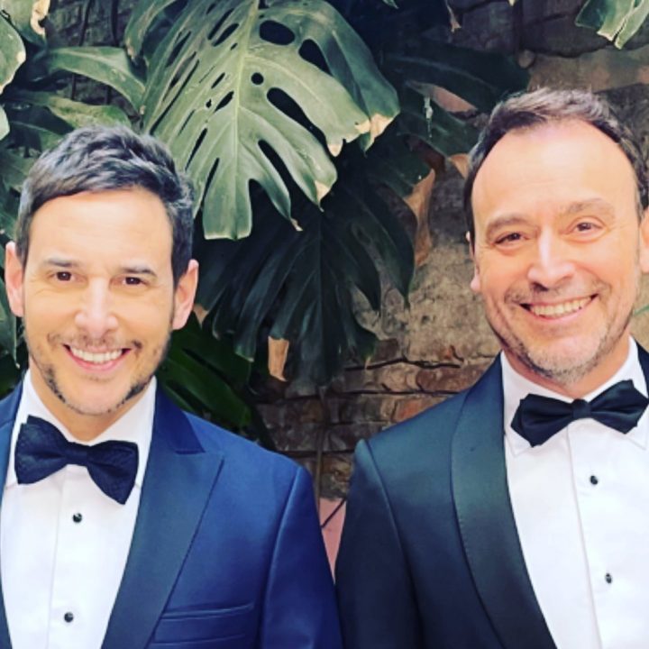 Rodrigo Lussich y Adrián Pallares