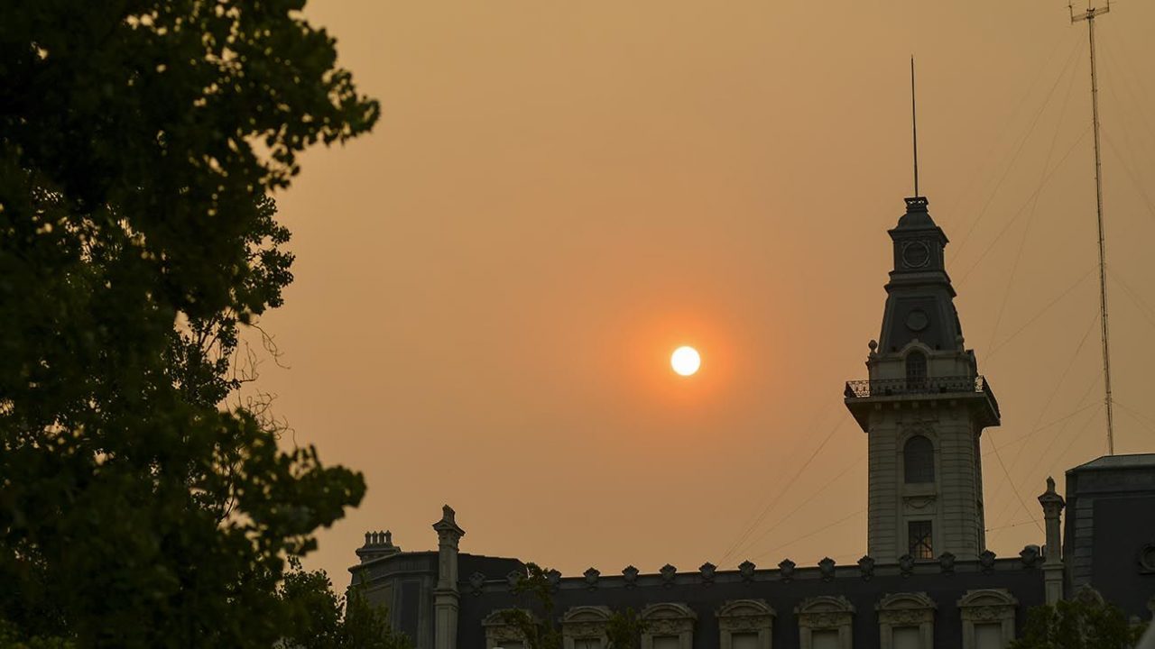 A qué se debe el humo en la Ciudad de Buenos Aires