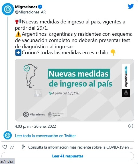 Cuáles son los requisitos para poder ingresar al país
