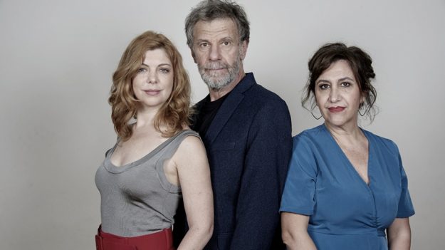 Malena Figo, Claudio Da Passano y Mayra Homar