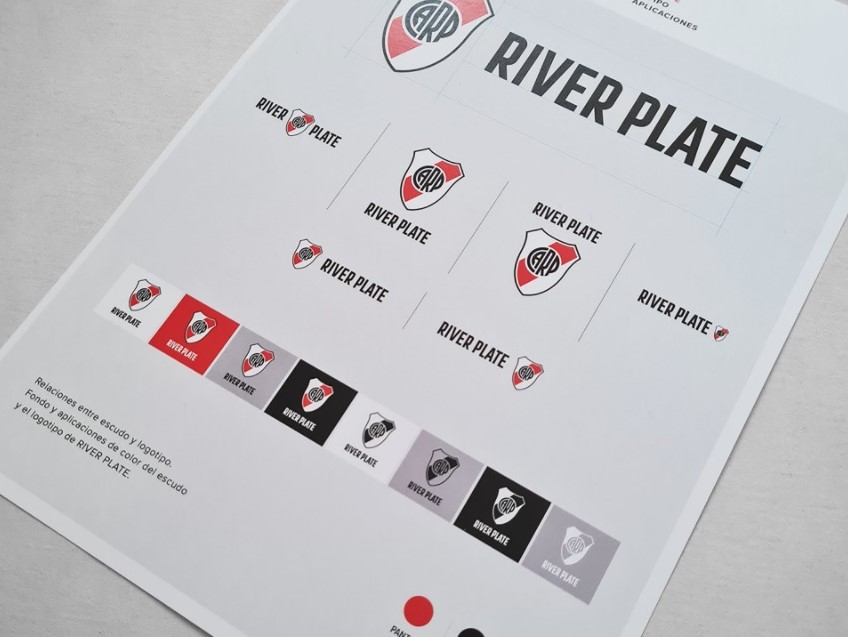Nuevo escudo del River Plate. Un histórico que sintetiza sus formas