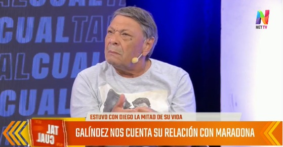 Galindez, Maradona, Net tv , Tal Cual