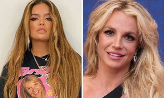 Karol G es acusada de copiar a Britney Spears