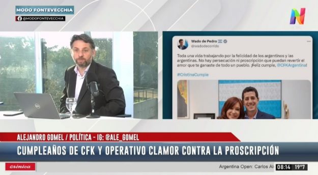 Cristina Kirchner cumplió 70 años: “proscripción”, muchos saludos y los ...