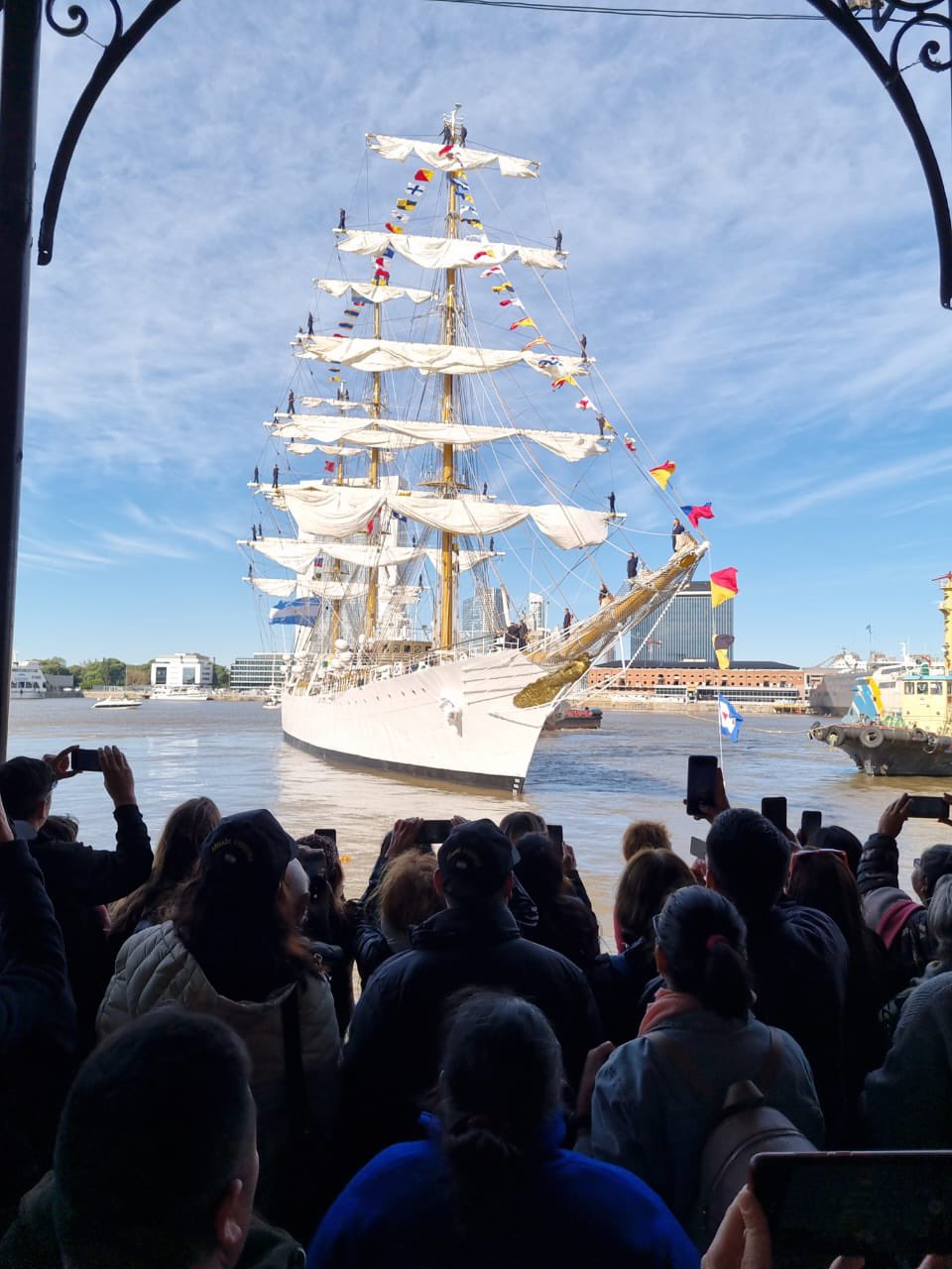 La Fragata Libertad Comenzó Hoy Un Nuevo Viaje De Instrucción