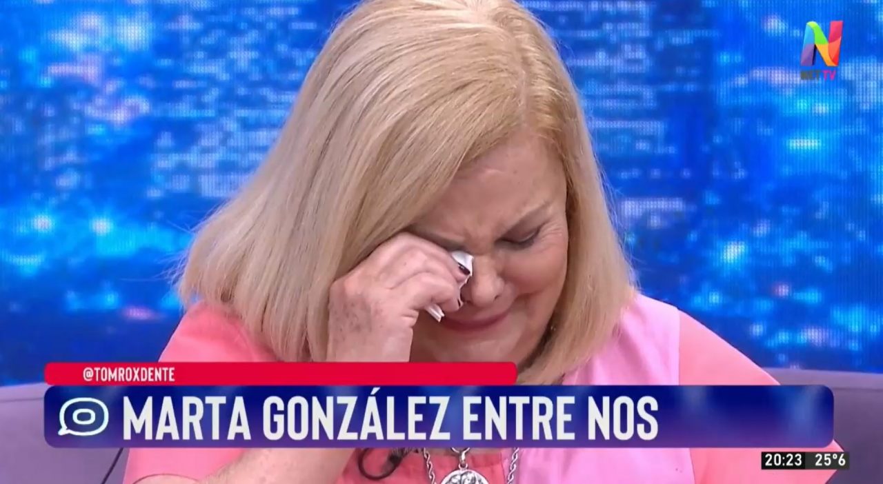 Marta González reveló que tiene cáncer de mama otra vez y aseguró estar  “cansada”