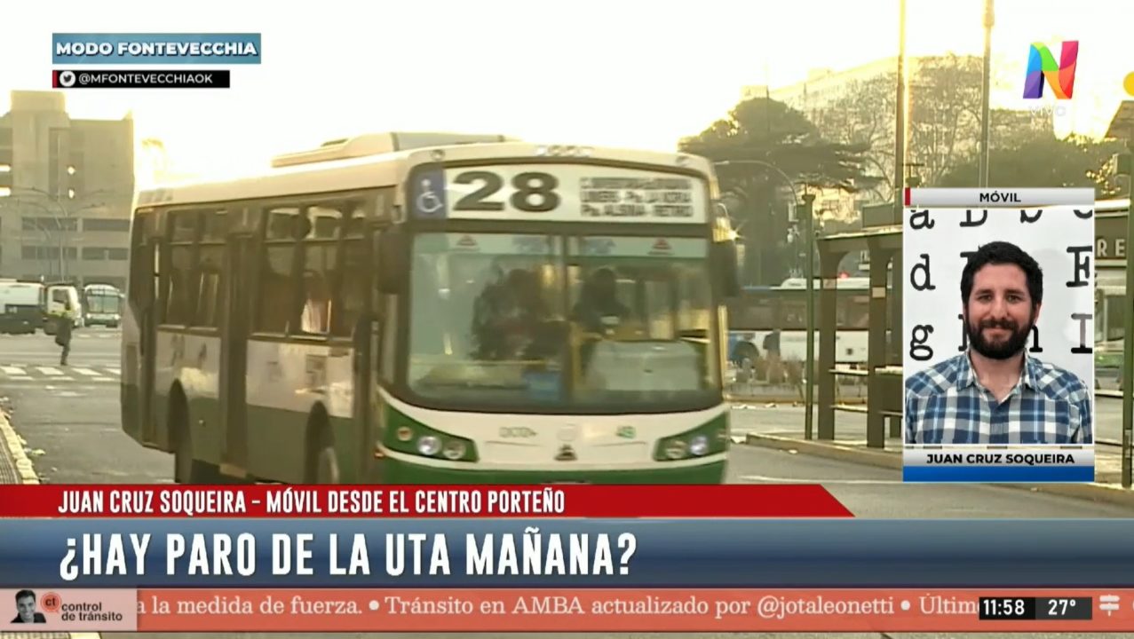 La UTA realizaría un paro de colectivos en caso de que el gobierno no ...
