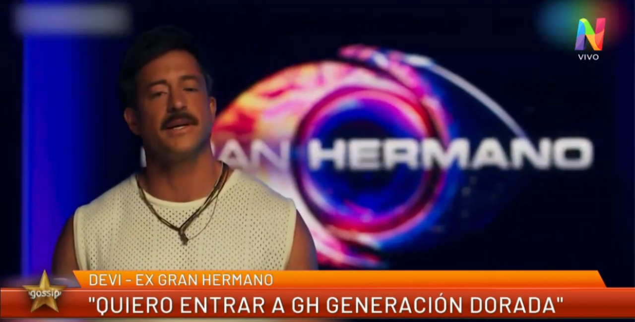 Exclusivo de ‘Gossip’: El peculiar pedido de Juan Pablo De Vigili para  ingresar a ‘Gran Hermano, la generación dorada’