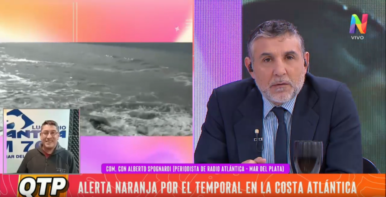 Alerta naranja por lluvias y fuertes vientos en Mar del Plata: el ...